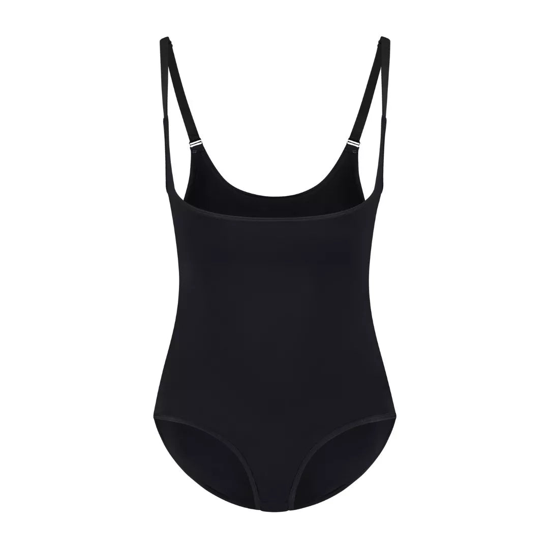 ByeBra Stiprios kompresijos formuojantis bodis SOFT TOUCH OPEN BUST BLACK