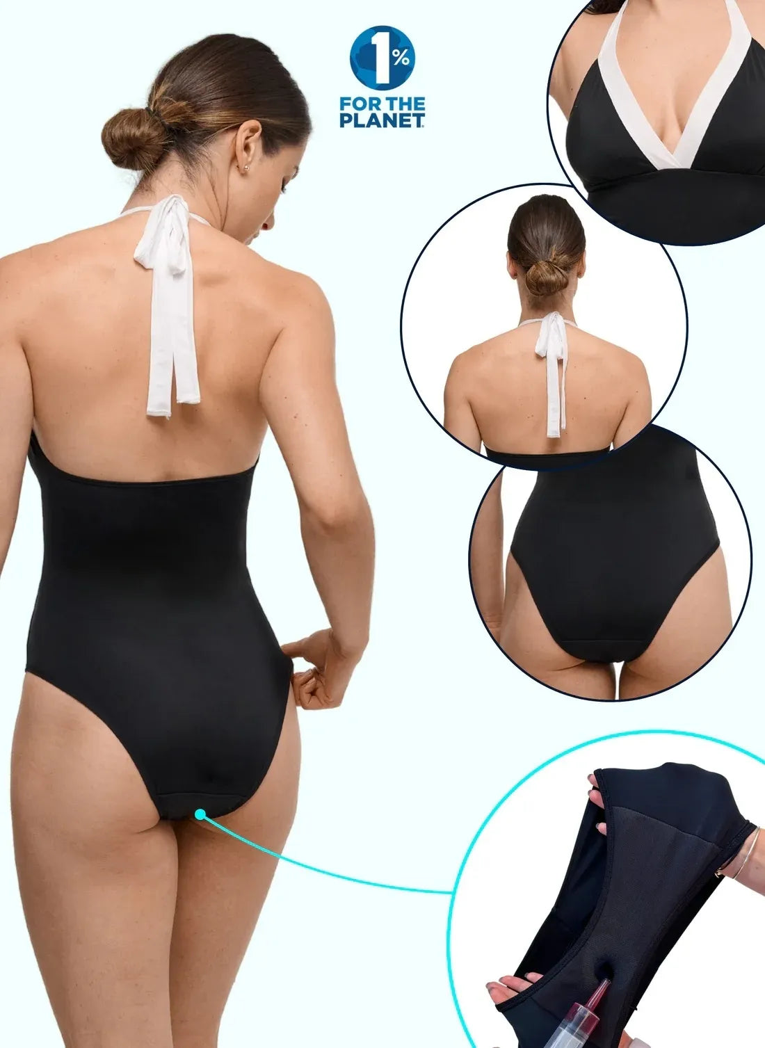 Sorio Menstruacinis maudymosi kostiumėlis ALBA
