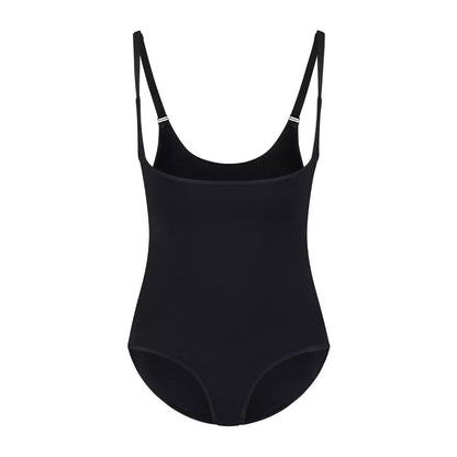 ByeBra Stiprios kompresijos formuojantis bodis SOFT TOUCH OPEN BUST BLACK