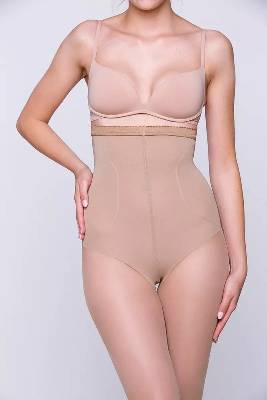 Gabriella Formuojančios pėdkelnės su kofeinu HIGH SHAPER 718 MELISSA 20 den.