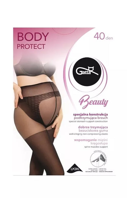 Gatta Pėdkelnės nėščiosioms BODY PROTECT, 40 denų