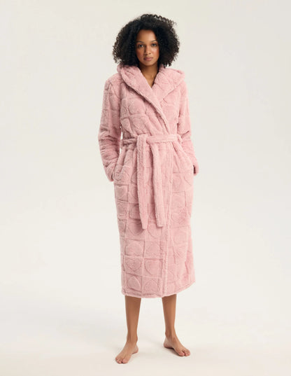 Henderson Ladies Ilgas sherpa chalatas GITTE PINK