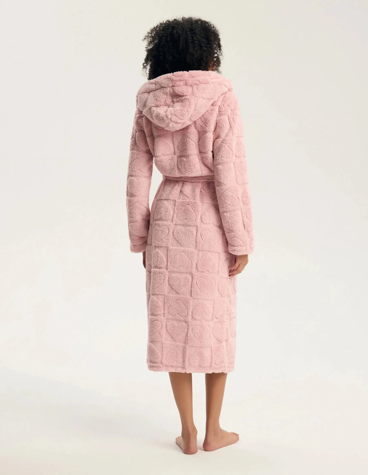 Henderson Ladies Ilgas sherpa chalatas GITTE PINK