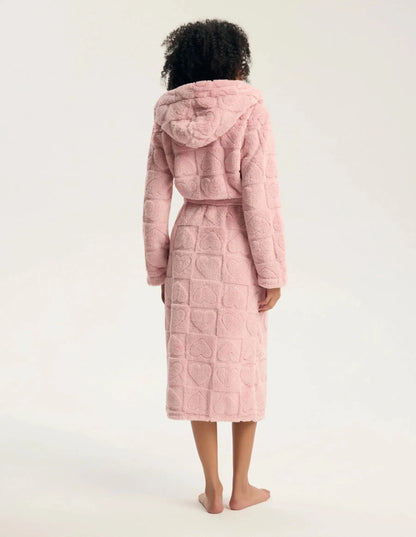 Henderson Ladies Ilgas sherpa chalatas GITTE PINK