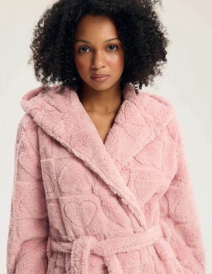 Henderson Ladies Ilgas sherpa chalatas GITTE PINK