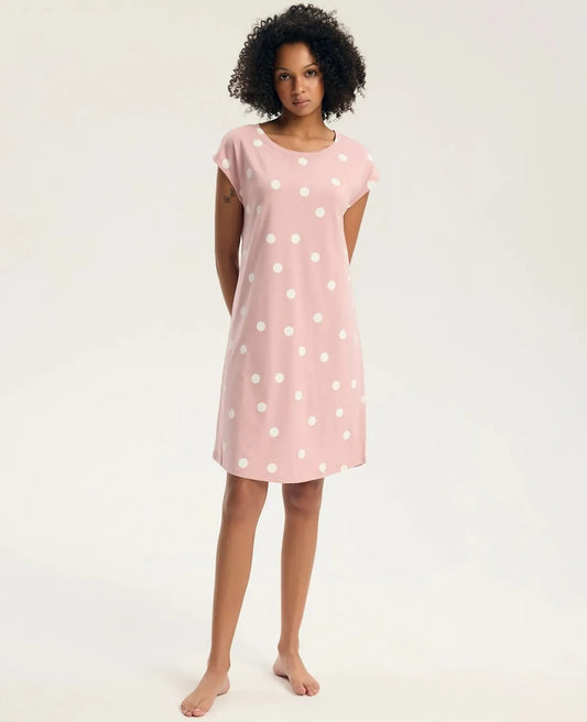 Henderson Ladies Medvilniniai naktinukai GITTE PINK