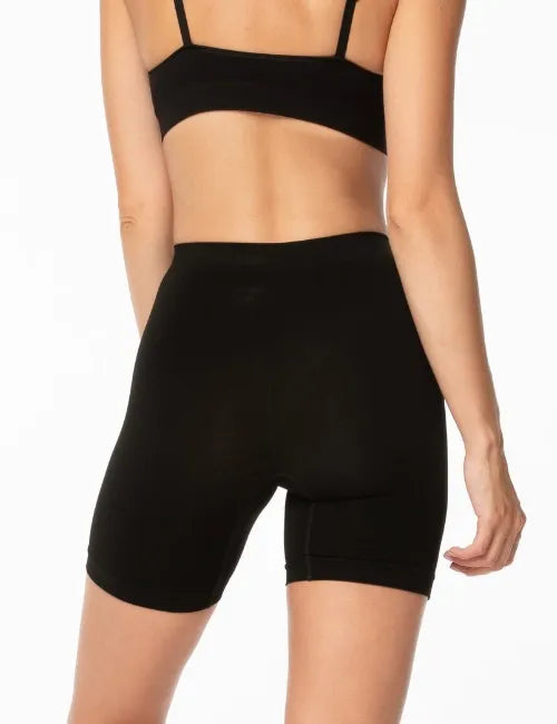 Julimex Bambukiniai šortukai BAMBOO BERMUDA SHORTS BLACK