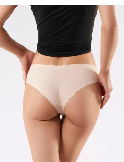 Julimex Besiūlės braziliškos kelnaitės SIMPLE BRASIL NUDE