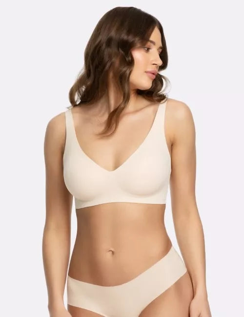 Julimex Bevielė liemenėlė JELLY BRA BASIC NUDE