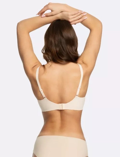 Julimex Bevielė liemenėlė JELLY BRA BASIC NUDE