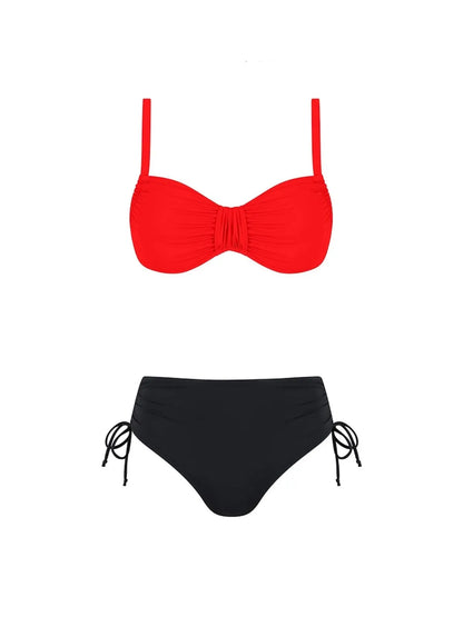 MrMiss Bikini liemenėlė RED LAND