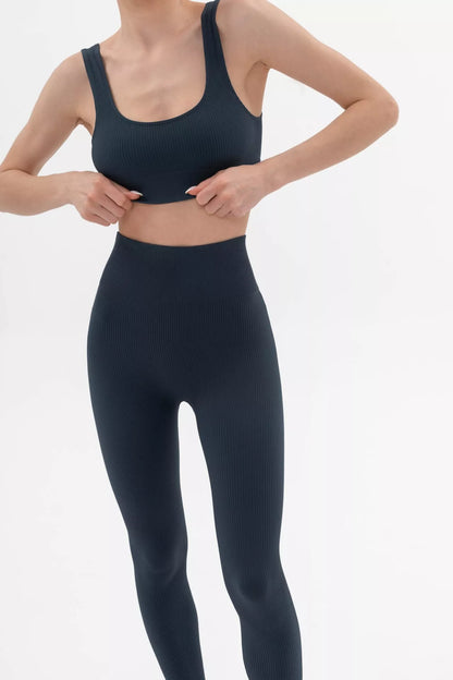 SiaWear RIB besiūlė braletė POWER RIB TOP ANTHRACITE, antracito spalvos