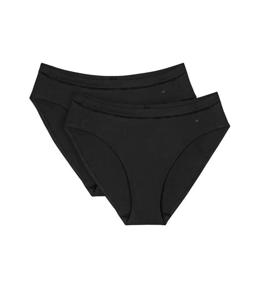 Triumph Klasikinių 2 vnt. kelnaičių rinkinys SMART MICRO TAI EX 2P BLACK